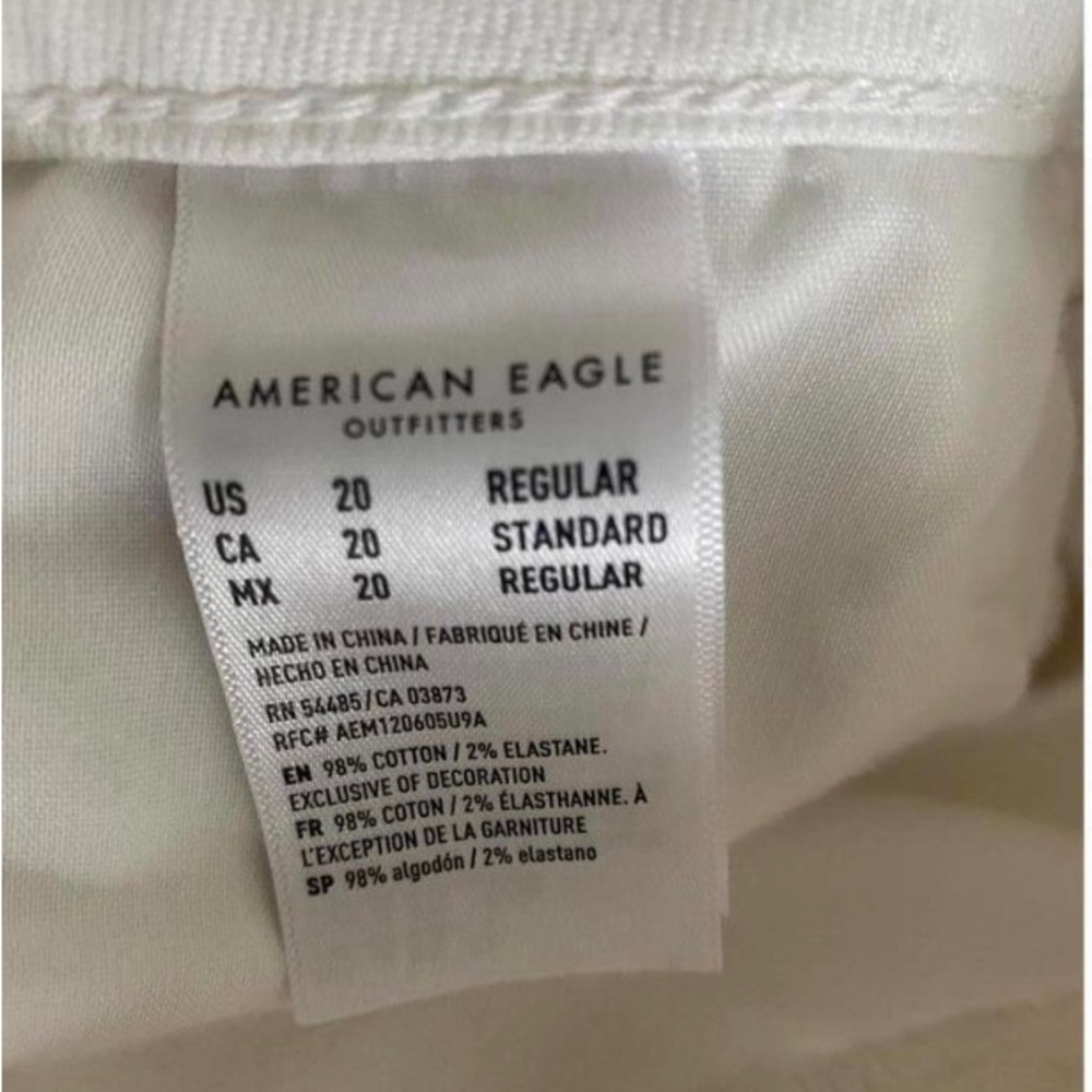 American Eagle Outfitters Women's High Rise mom Jeans 20 - Picture 5 of 6